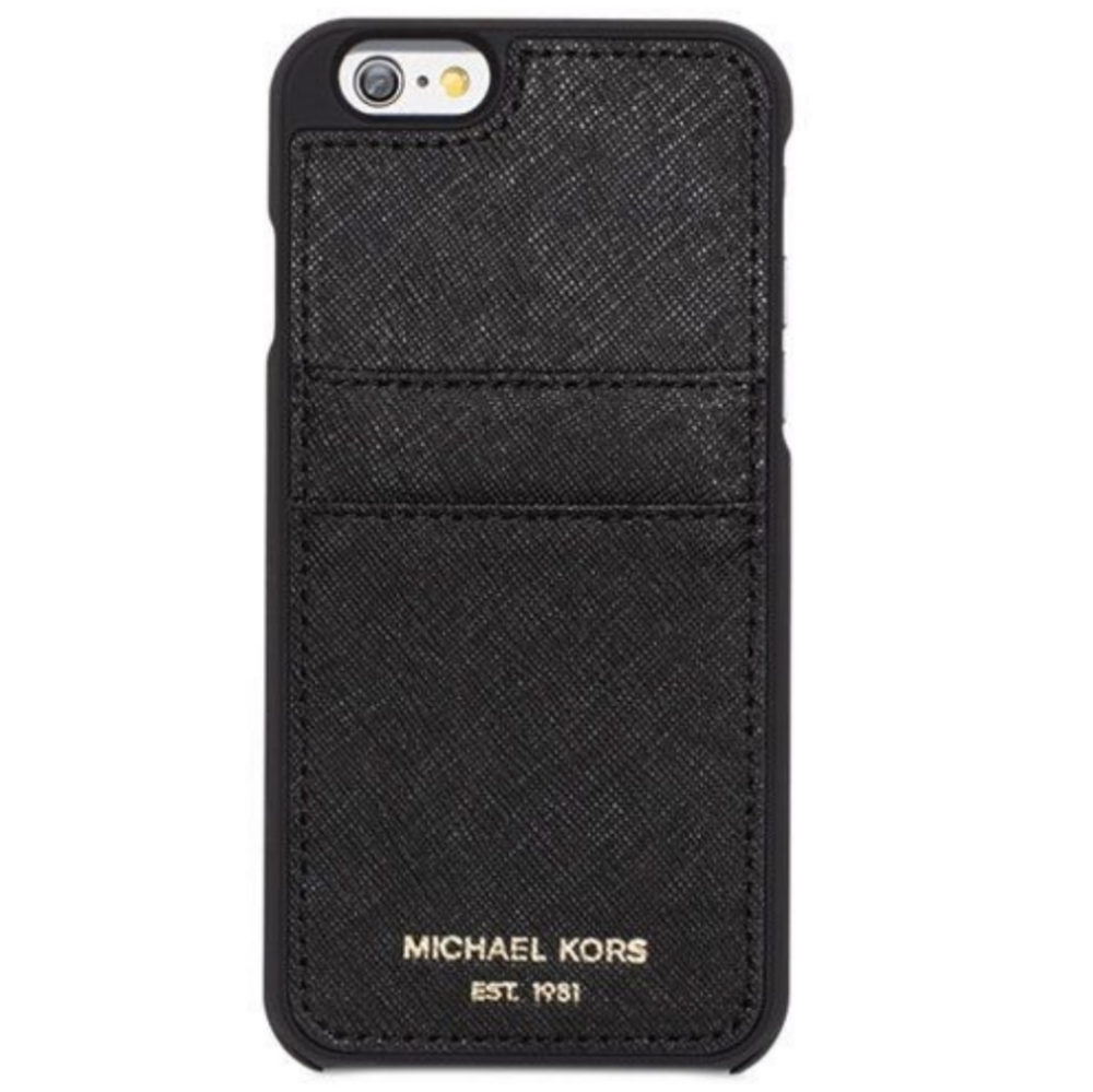 NWT! Michael Kors Leather Phone Case